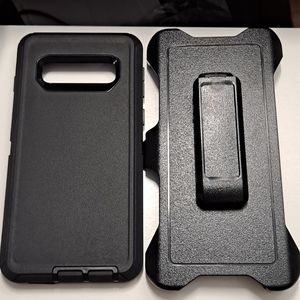 case clip for samsung galaxy s10 regular black new